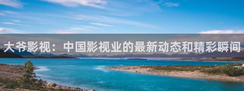金牌影视院：大爷影视：中国影视业的最新动态和精彩瞬间